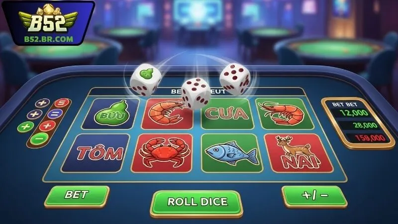 Cách chơi Bầu cua B52 game