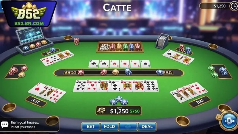 Luật chơi Catte B52 chi tiết nhất