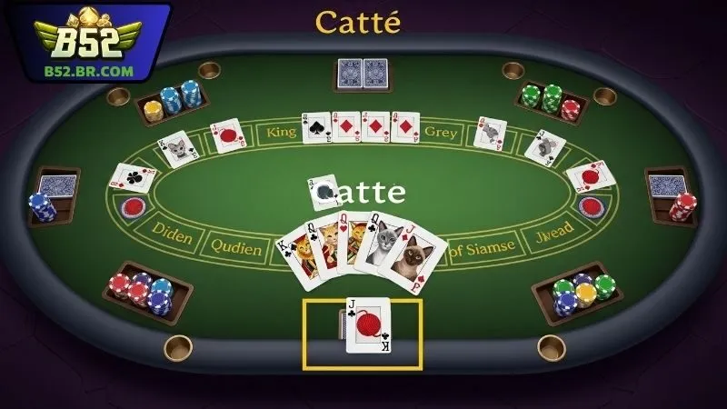Chiến thuật chơi Catte B52 giúp nâng cao tỷ lệ thắng