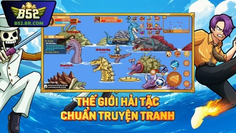 Đại hải trình B52 – Hành trình phiêu lưu săn thưởng đỉnh cao 4 Phần thưởng trong Đại hải trình B52