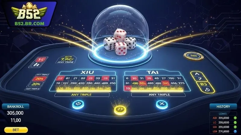 Tài xỉu B52 – Chơi tài xỉu online tốc độ cao, minh bạch 3 Hướng dẫn cách chơi tài xỉu B52 hiệu quả